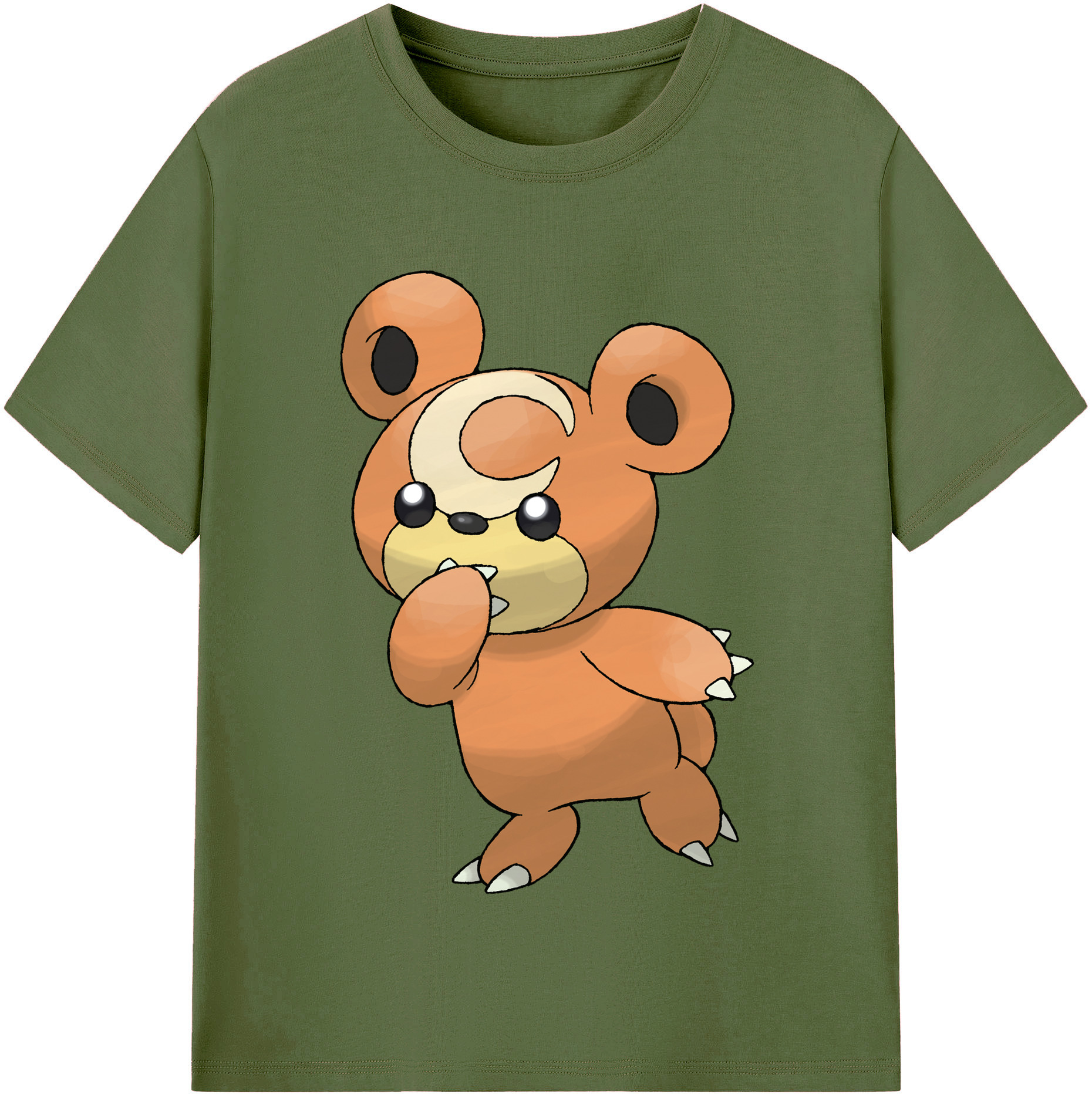 （画像用） ポケットモンスター Pokémon 綿100％半袖Tシャツ（フロントプリント）